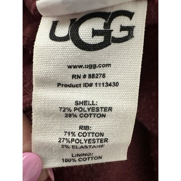 UGG Lucille Hoodie Dress Rosewood size Small - Picture 8 of 12